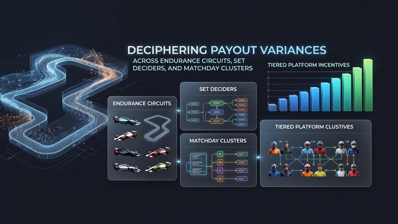Analysis of payout structures in endurance sports betting markets showing variance patterns across different event types