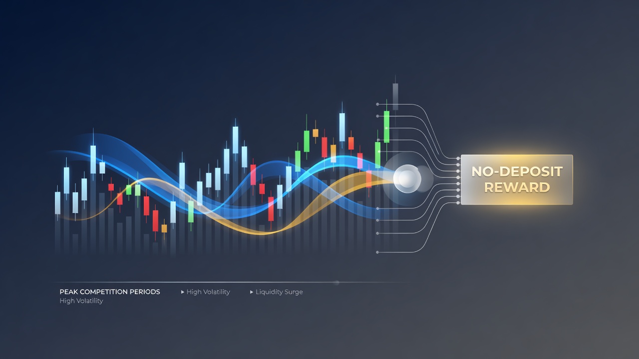 Illustration of risk management dashboard displaying no-deposit reward allocation across multiple betting markets
