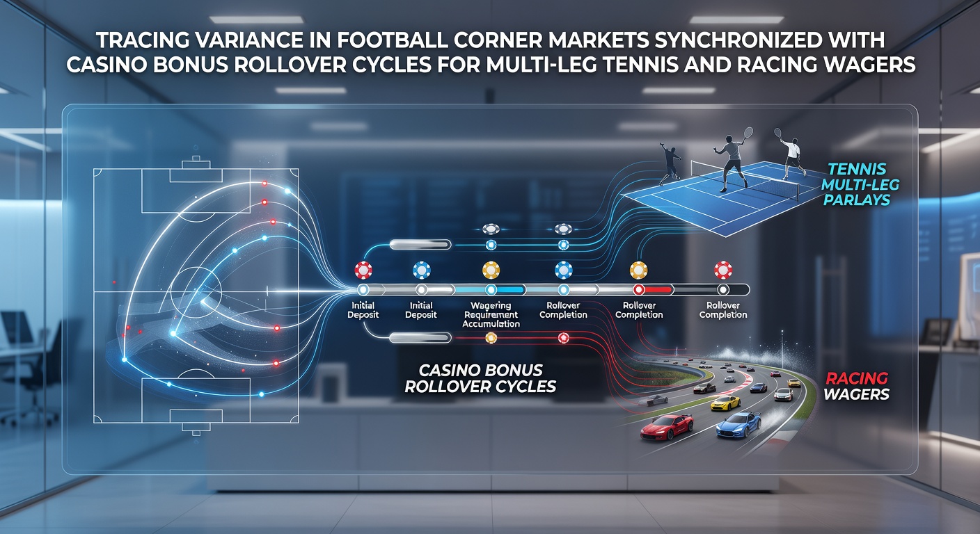 Football corner statistics chart synchronized with bonus rollover timelines